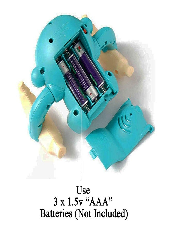 Storio 360 Degree Rotation Dancing and Tumbling Monkey with Banana,Light and Sound Toy for Kids - Multicolor - Image 3